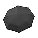 Automatic Umbrella, Compact Umbrella for Rain, Umbrella for Sun Rain, Portable Rain Umbrellas, Travel Umbrella for Outdoor Activities, Black