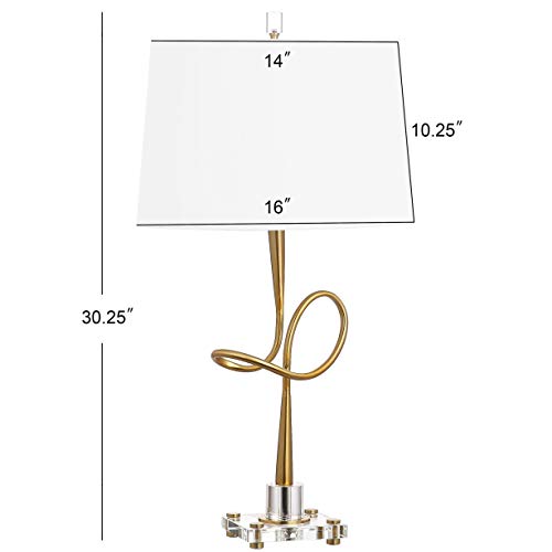 Lámpara de Mesa de Noche SAFAVIEH Moderno Abstracto Oro miniatura 3