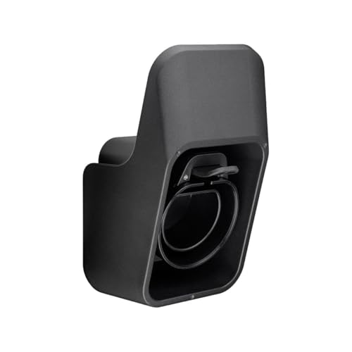 goobay 61143 Wandhalterung Typ 2 Ladekabel für Elektrofahrzeuge mit Kabelablage/Kabel Organizer/EV Kabelhalterung für Wandmontage/Kabelhalter mit Ablage