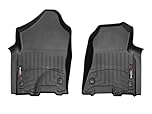 WEATHERTECH 4414281 Black Front Auto Floor Mats for 2019 Plus Ram 1500 Regular Cab