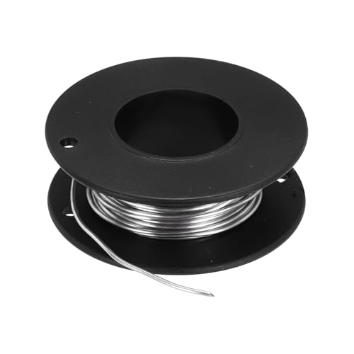 QUARKZMAN Hilo De Resistencia De Calentamiento De Nicromo 80 Cr20Ni80 Calibre 18/1 Mm 16 Pies De Alta Temperatura Para Reparación De Componentes Electrónicos Negro
