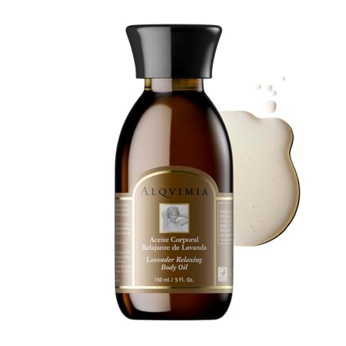 Alqvimia | Aceite Corporal Relajante de Lavanda | Protege y Tonifica la Piel mientras Relaja el Cuerpo y la Mente | 150 ml