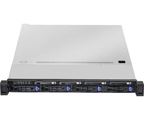 Image of Asrock Rack 1U4L4E-ROME /2T 1U Rackmount General Purpose Server Barebone 4 Bays NVMe and 4 Bays SATA AMD EPYC 7003 /7002 Processors