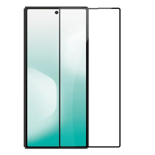 Image of Nillkin Tempered Glass for Samsung Galaxy Z Fold 8 Ultra /Z Fold 7 (8.0 inch Inch) CP+ Pro 0.3mm Thin Glass Edge Shaterproof Full Screen Coverage Explosion Proof Screen protect Black Color