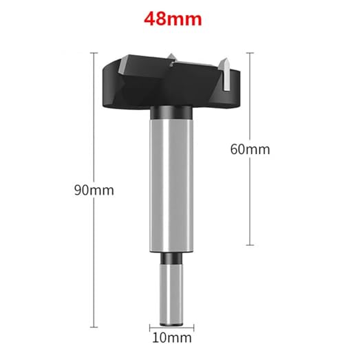 Perceuse à main et alésoir bois 48mm pour aménager votre maison - 2
