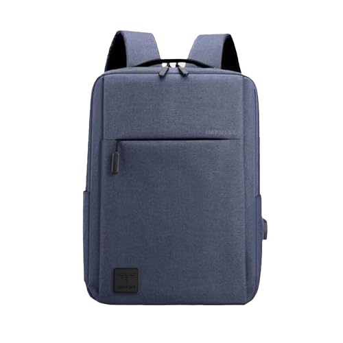 Impulse InspireStride 25L Unisex Water Resistant Travel Laptop Backpack with USB Charging Port/Office Bag/School Bag/College Bag/Business Bag Fits Up to 16 Inch Laptop with 1 Year Warranty (Blue)