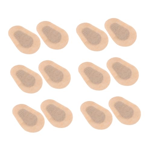TOPBATHY 6 pares Parche Ocular Elástico Transpirable Almohadillas para Ojos Suaves y Absorbentes Adhesivos para Uso Nocturno y Cuidado Diario