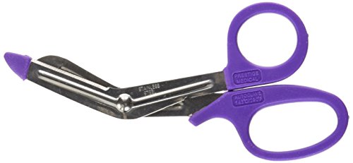 Prestige Medical Bulk 5.5 Inch Stylemate Utility Scissor, Purple, 2.5 Ounce