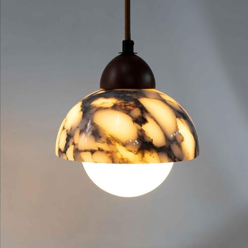Lampe suspendue wabi-sabi japonaise lustre vintage pour chambre