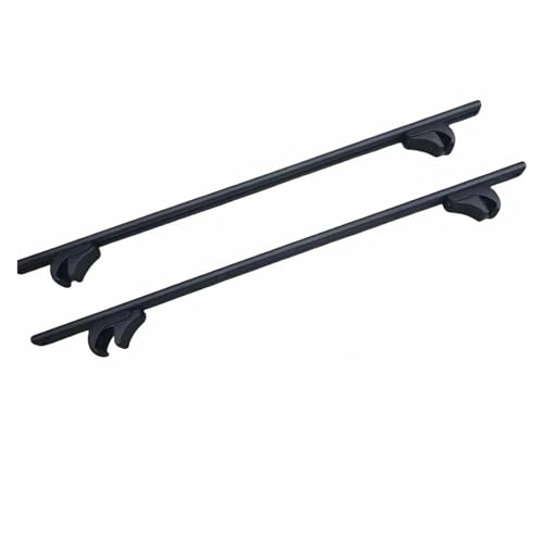 車ルーフキャリア スバル フォレスター SL 2025用 ブラックルーフラッククロスバー クロスバー用 レール付き アルミ製 2個