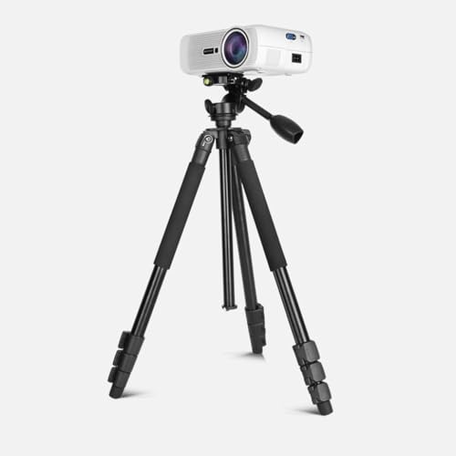 Soporte para proyector portátil y trípode multifuncional de oficina y exterior 4