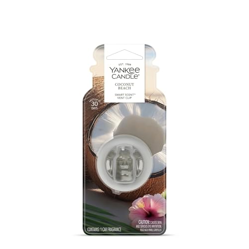 Image of YANKEE CANDLE Car Air Freshener Vent Clip, Night Rider Scents, Smart Scent Odor Eliminator for Vehicles, Compact Clip-On Design with 30-Day Consistent Fragrance, (Variety Pack)