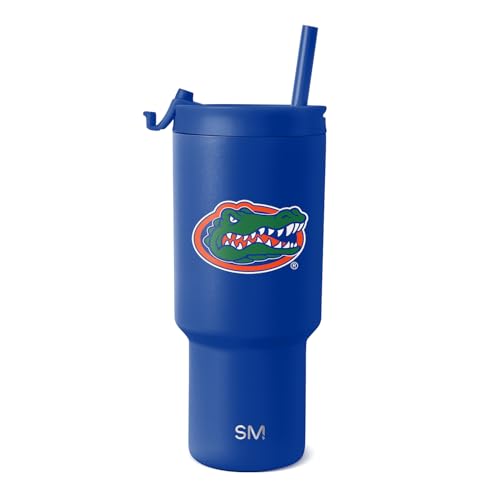 Image of Simple Modern Florida Gators Tumbler with Straw | 30oz | Collegiate