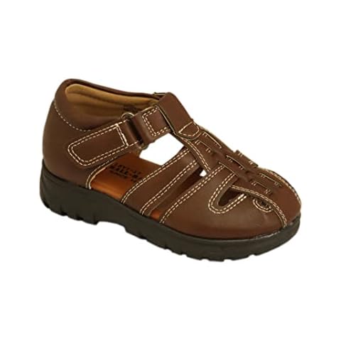 BALL BAND Levi Toddler/Little Kid Fisherman Sandal (BROWN 11) Cover