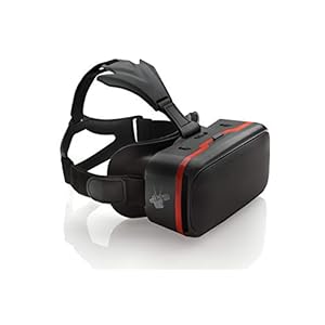 The Voice – Premium VR-headset voor mobiele telefoons – Virtual Reality bril voor 360 en 3D-films en games – zwart