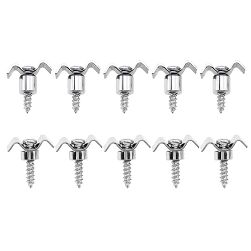 Guitar String Retainers Metal Roller String Trees Retainers with Screws for Electric Ensuring Stability String Tension Adjusters