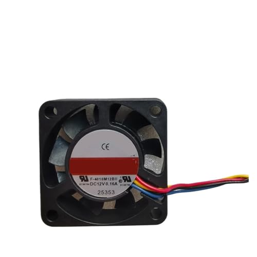 Ventilador de refrigeración 4010 12V F-4010M12BII contra sobrecalentamiento