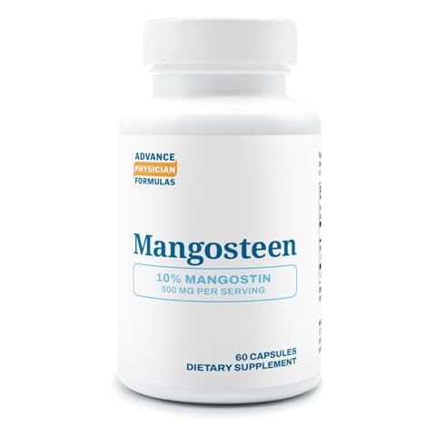 Advance Physician Formulas, Mangosteen 500 mg, 60 Vegetable Capsules Cover