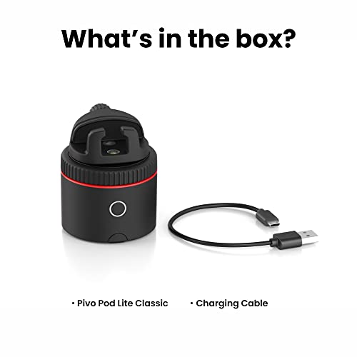 Pivo Pod Classic Influencer Edition Auto Face Tracking Phone Holder, 360° Rotation, Content Creator Essentials, Vlogging, Live Stream, Youtube, Tiktok, Compatible With Iphone And Android #TOP4