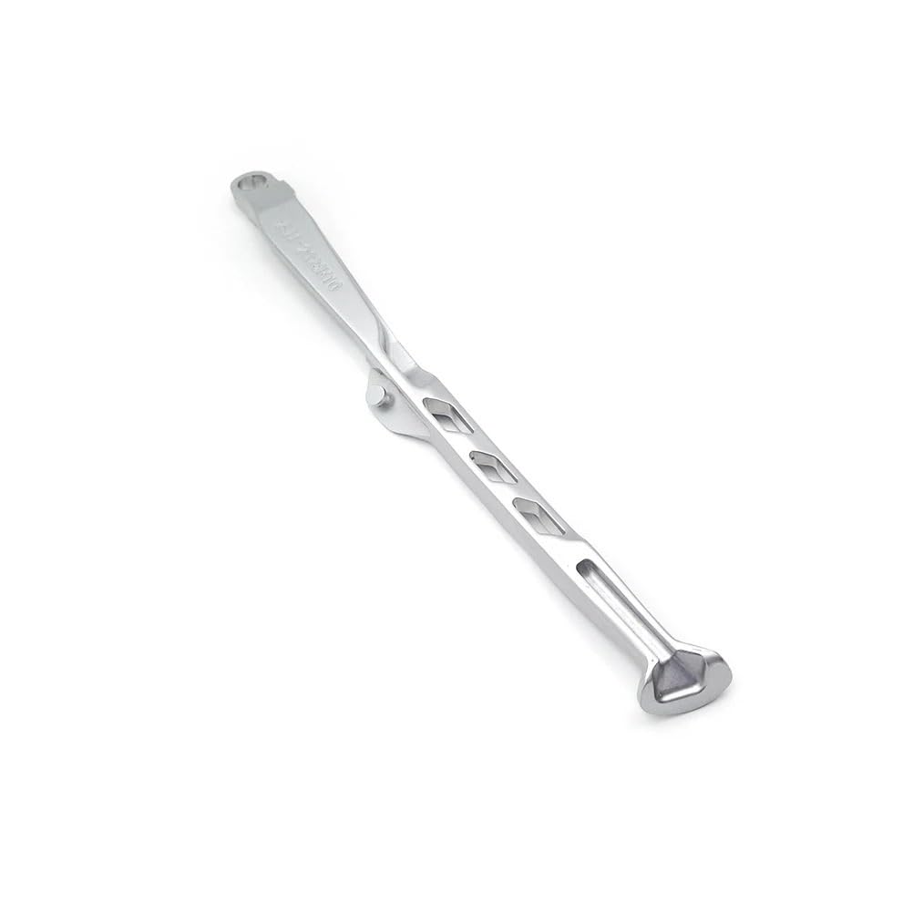 Supporto Cavalletto Laterale Moto Staffa per Piede Cavalletto Laterale Supporto Resistente alla Corrosione Durevole Supporto per Parcheggio Scooter per Accessori Moto KEWS KAYO BSE