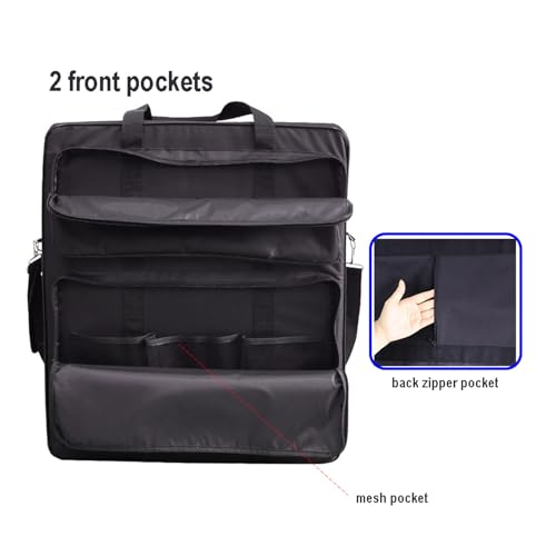 Bolsa de transporte para panel solar en días de camping, playa y jardín 7