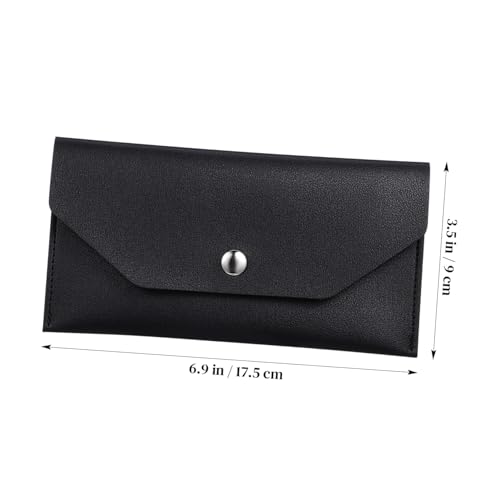 PU Leather Envelop Wallet Clutch for Women Stylish Cash Credit Card Holder Compact Portable Pouch for Everyday Use and Travel3