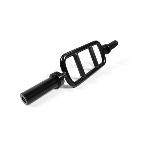 CAP 2-Inch Olympic Triceps Bar, Black, 200lb Capacity