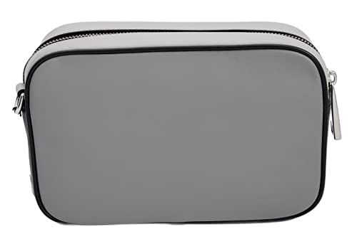 Marc Jacobs H125L01RE21 The Flash Rock Grey/Black With Silver Hardware Women's Leather Crossbody Bag4