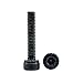 100pcs M4 x 20 mm 12.9 Grade Alloy Steel Hex Socket Head Cap Screws Bolts,Black Oxide Finish