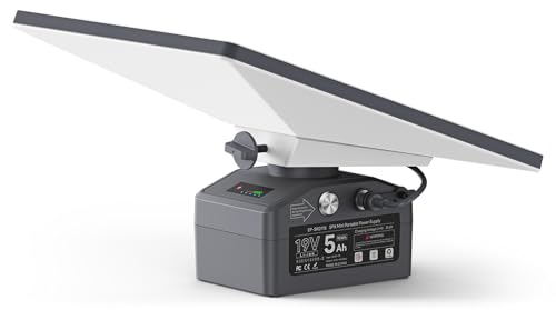 WXPSKY Starlink Mini Battery, Starlink Battery 95WH Portable Power Supply, 19V/5Ah Output, IP65 Waterproof, DC25.2V/3A Power Adapter, Plug-and-Play Starlink Mini Power Bank for Spx