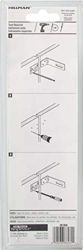 Hardware Essentials 851409 Fixed Staple Safety Hasp, 6" #TOP2