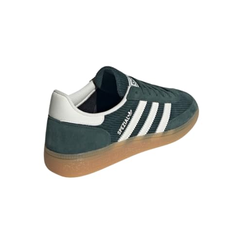 Image of adidas Handball Spezial Womens Sneakers, Mineral Green /Off White /Gum, Size 6