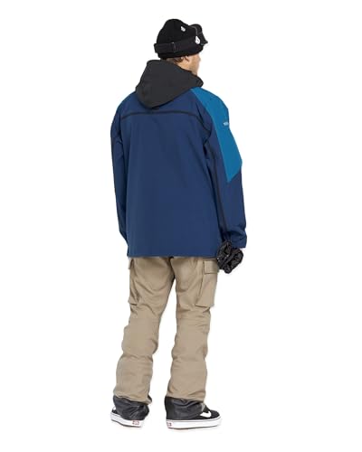 Image of Volcom Men's Brighton Pullover Anarok Hooded Snowboard Jacket