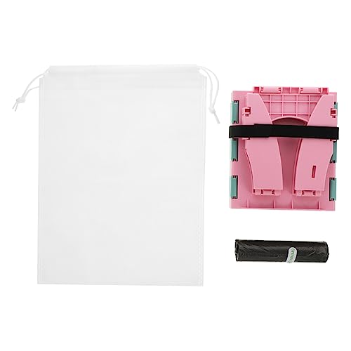 JOINPAYA Folding Table for Toilet Potty Urinal Toilet Folding Toilet for Inflatable Lid Double Toilet Training Collapsible Gel Toiletries Bidet Plastic