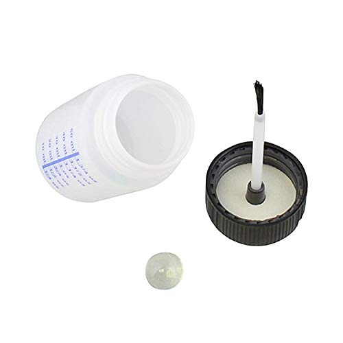 Abn Auto Paint Touch Up Bottles - 6Pk Empty Paint Bottles With Brush Applicator And Mixing Marble, 2 Oz Bottles #TOP2