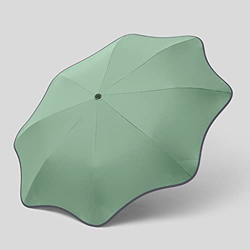 Parapluie en forme de fleur pliable automatique compact - 2