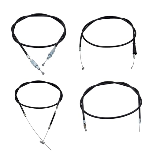 Citomerx Bowdenzug Set Schwarz 4-teilig Hercules