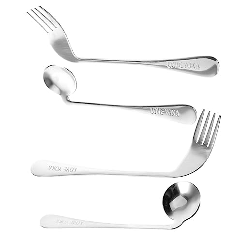 GARVALON �V�l�p�p�ȃX�v�[���t�H�[�N�Z�b�g �X�e�����X���΂ߊp�x�t���H�� �������a�⏕�� �H�����S�y���p ��� ���Ҍ����������