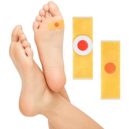 KRIFA ENTERPRISES 10 Pcs Corn Remover Plaster Pads – Wart & Callus Treatment, Soft Toe Cushions with Strong Adhesive – Foot Pain Relief Pads for Men & Women – Comfortable, Easy to Use