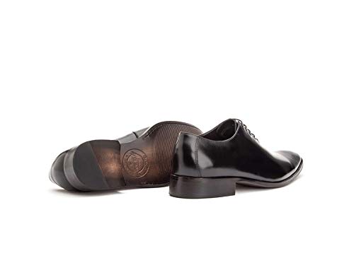 Sapato Social Masculino Oxford Couro Cromo Preto 2001 Tamanho:43;Cor:Preto
