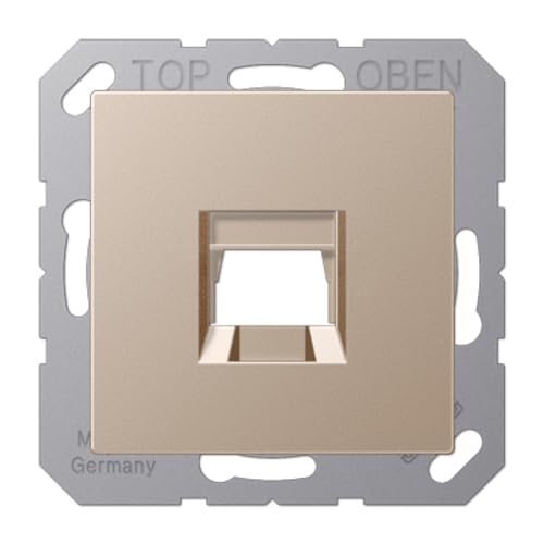 Plaque modulaire Jack JUNG A1569-15WECH fixe solide mur - 2