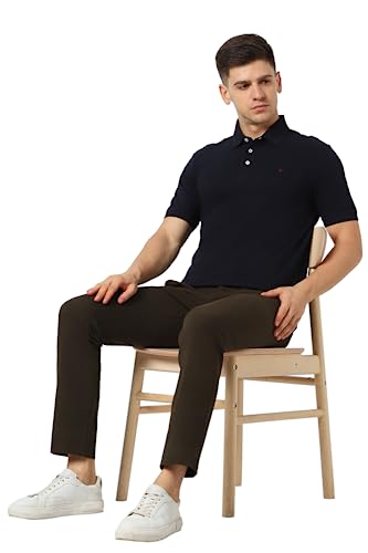 Image of Van Heusen Men Cotton Regular Fit T-Shirt