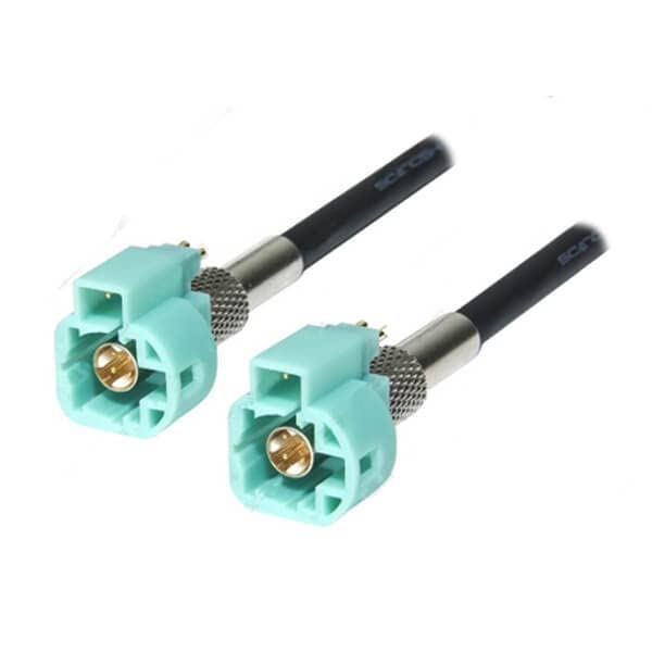 Elecbee Dacar 535 - Juego de 20 cables HSD 4+2P con codificación O (macho, 1 m, conectores rectos de doble cara)