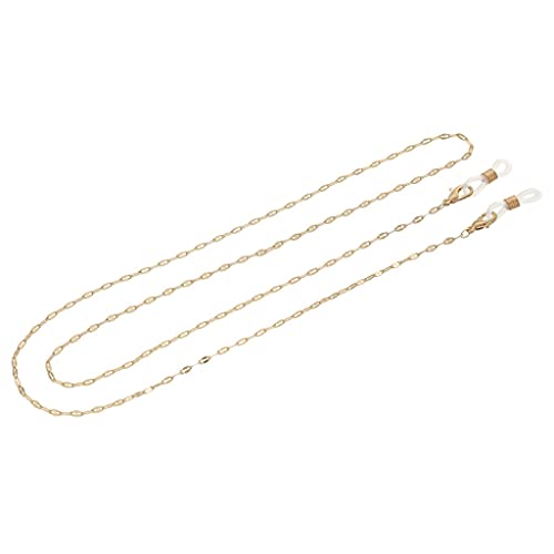 Brillenkette für Frauen Twisted Chain Lanyard Brillenband Sonnenbrillenschnüre Casual Brillenzubehör (Color : A, Size : Length-70CM)