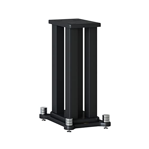 FPIGSHS Boxenständer Paar, Metall Und MDF Exklusive Lautsprecherständer, 30-80cm, Für Bücherregale Und Surround-Lautsprecher. (Size : 80cm) Cover
