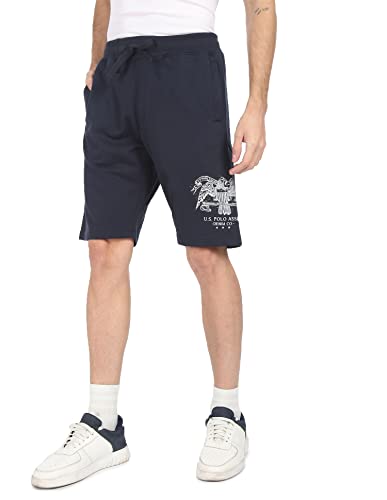 Image of U.S. POLO ASSN. Men's Bermuda Shorts (UDSRT0059 Navy 42)