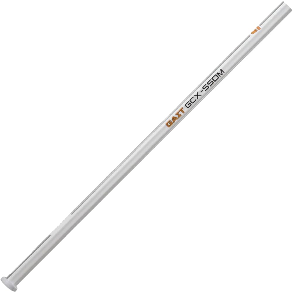 Gait Carbon GCX-SSDM Composite Short Stick D Middie Lacrosse Shaft - Built for Grit and Durability, Lightweight and Efficient (White)