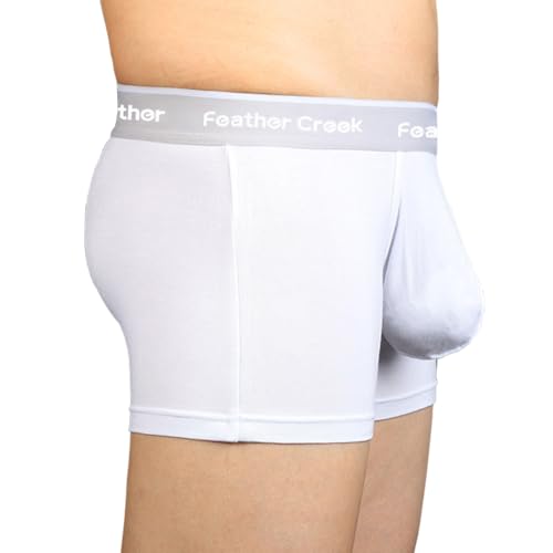 Cerahome Mens Pouch Trunks Separate Big Enhance Underwear Briefs Comfy Mid-Rise Pouch Bikini Brief...