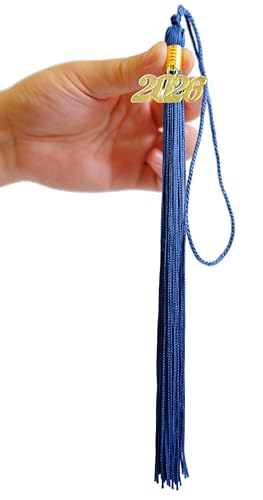 Image of 2026 Tassel Graduation,Navy Blue Tassel 2026 for Grad Cap and Graduation Ceremony Accessory Decoration
