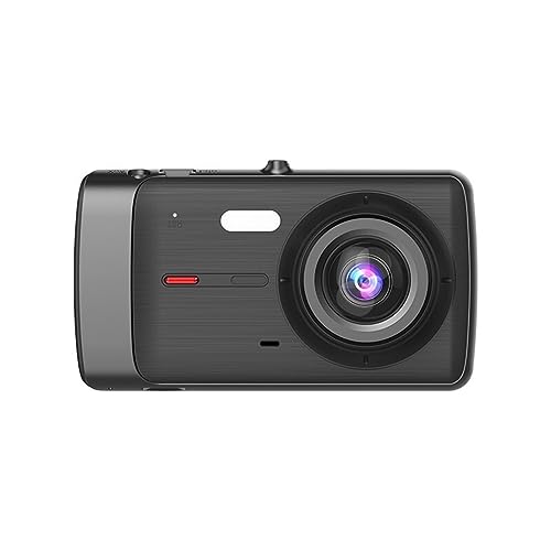 Enregistreur de voiture HD 1080P double lentille avec écran tactile 4 pouces et caméra de recul
